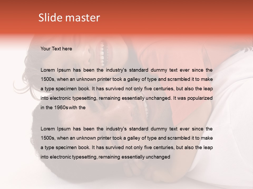 Grandmother And Granddaughter Reading A Book PowerPoint Template