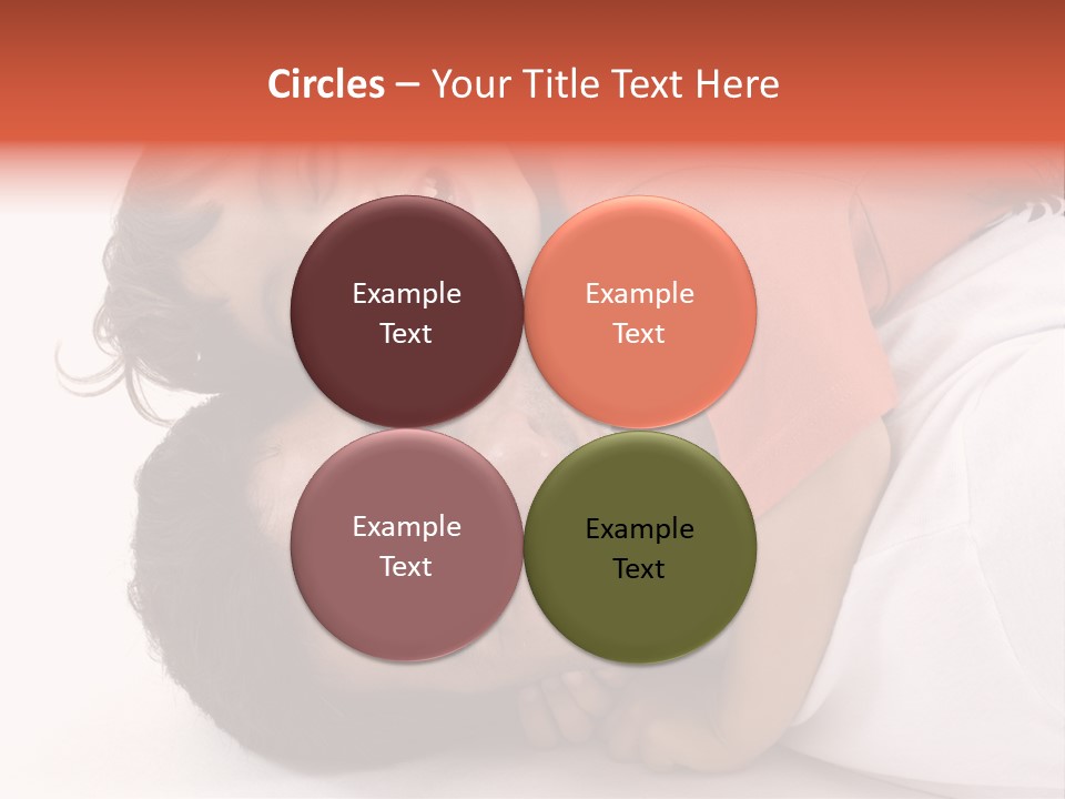 Grandmother And Granddaughter Reading A Book PowerPoint Template