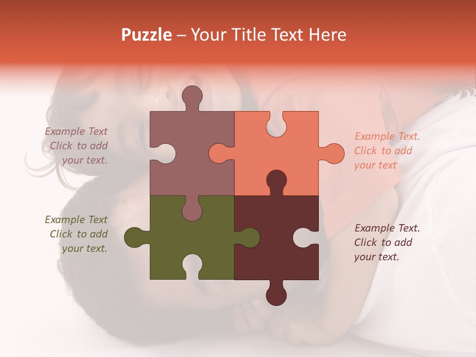 Grandmother And Granddaughter Reading A Book PowerPoint Template