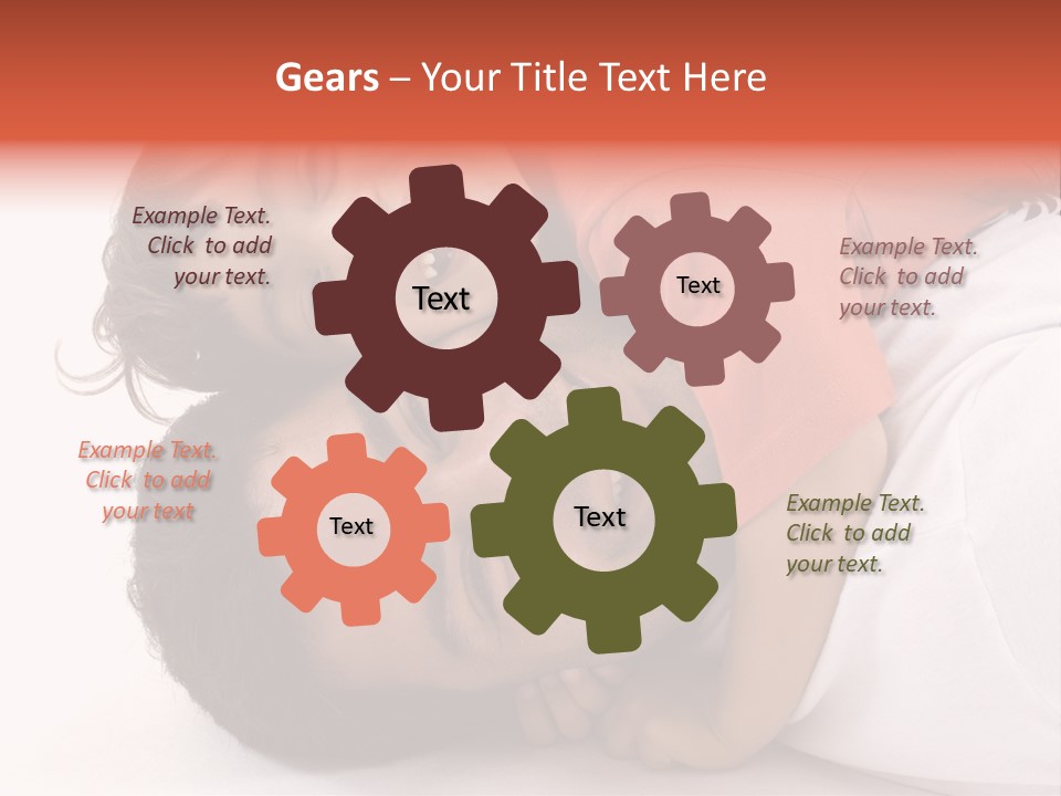 Grandmother And Granddaughter Reading A Book PowerPoint Template