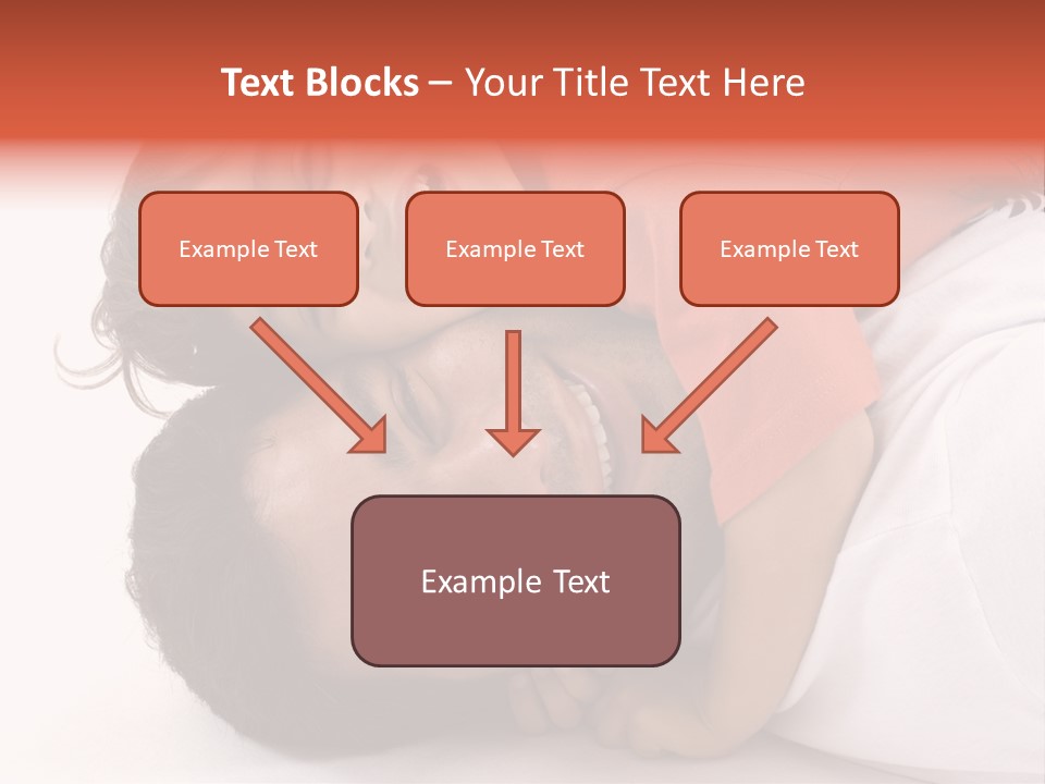 Grandmother And Granddaughter Reading A Book PowerPoint Template