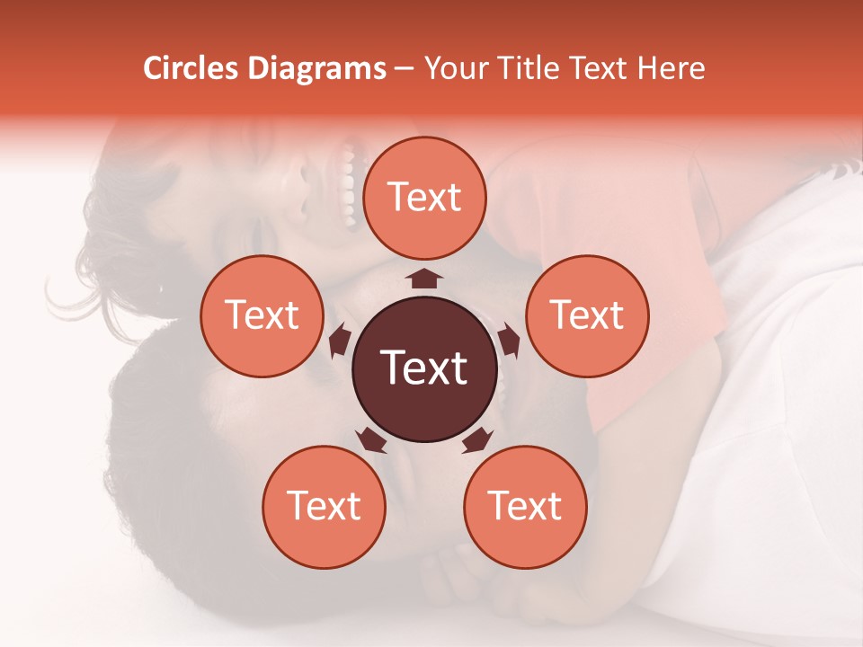 Grandmother And Granddaughter Reading A Book PowerPoint Template