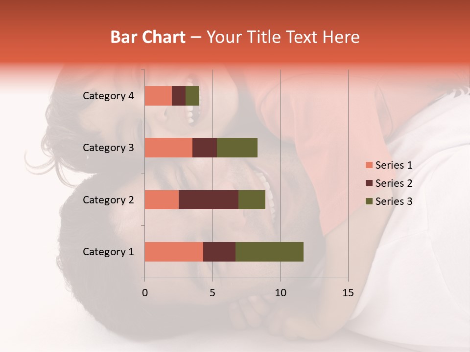 Grandmother And Granddaughter Reading A Book PowerPoint Template