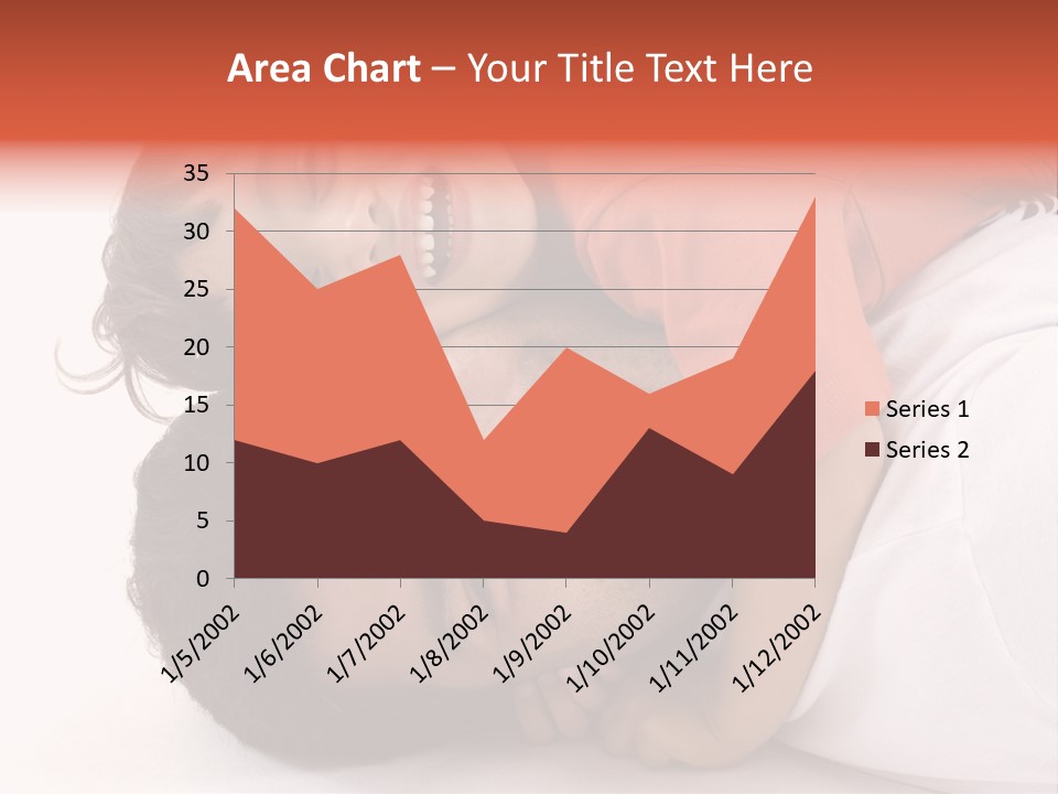 Grandmother And Granddaughter Reading A Book PowerPoint Template