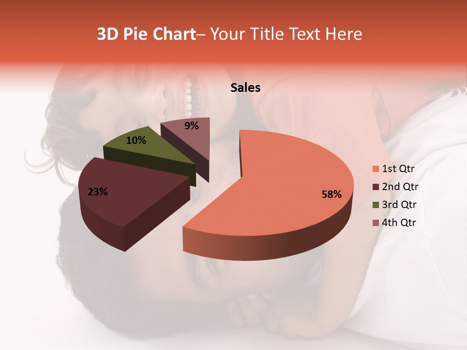 Grandmother And Granddaughter Reading A Book PowerPoint Template