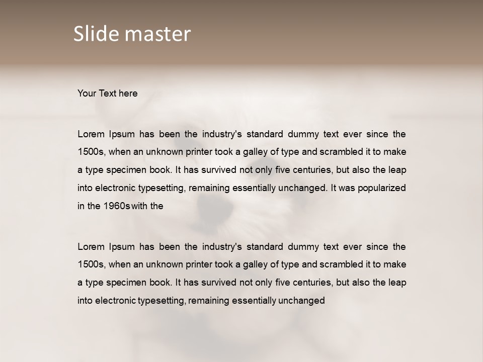 Puppy Love PowerPoint Template