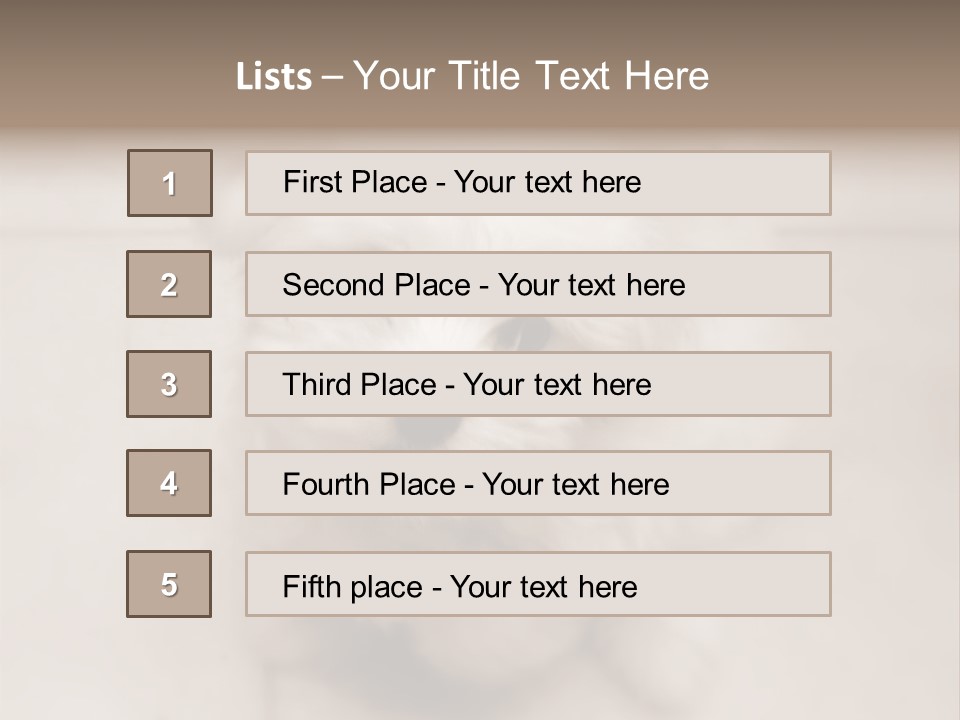 Puppy Love PowerPoint Template