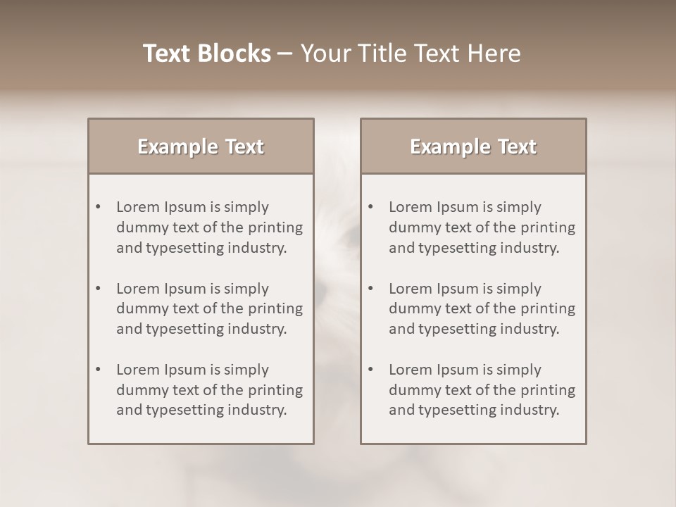 Puppy Love PowerPoint Template
