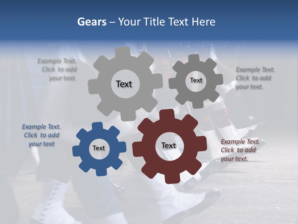 Old Style Bath Tub With Metal Legs PowerPoint Template