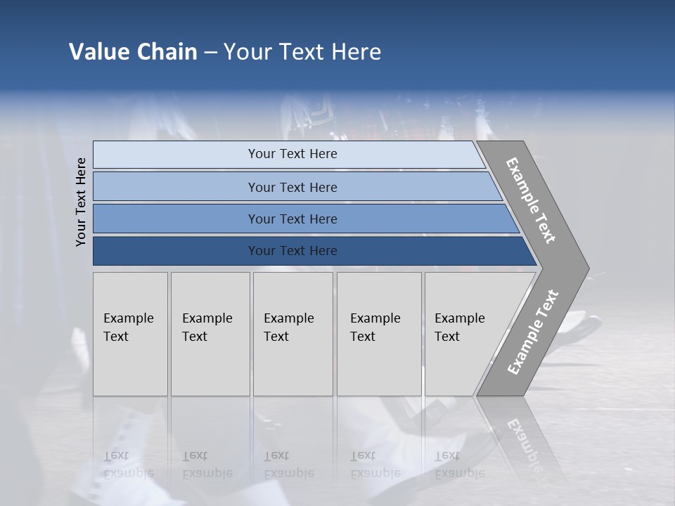 Old Style Bath Tub With Metal Legs PowerPoint Template