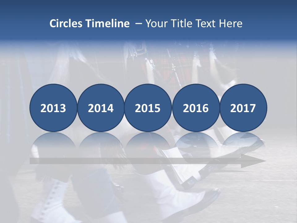 Old Style Bath Tub With Metal Legs PowerPoint Template