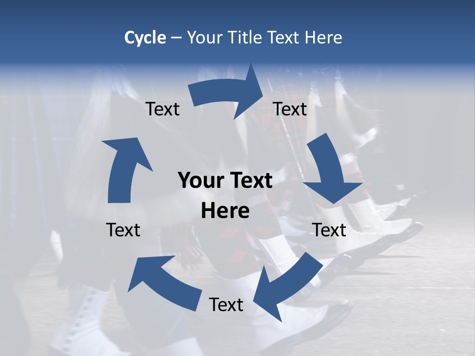 Old Style Bath Tub With Metal Legs PowerPoint Template