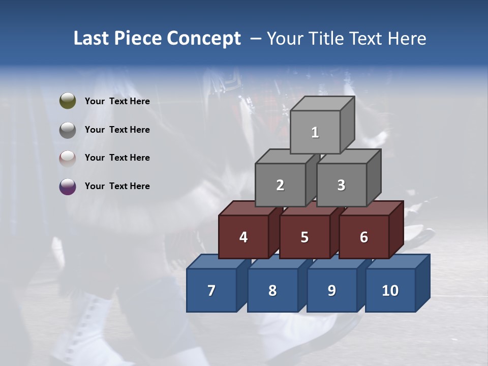 Old Style Bath Tub With Metal Legs PowerPoint Template