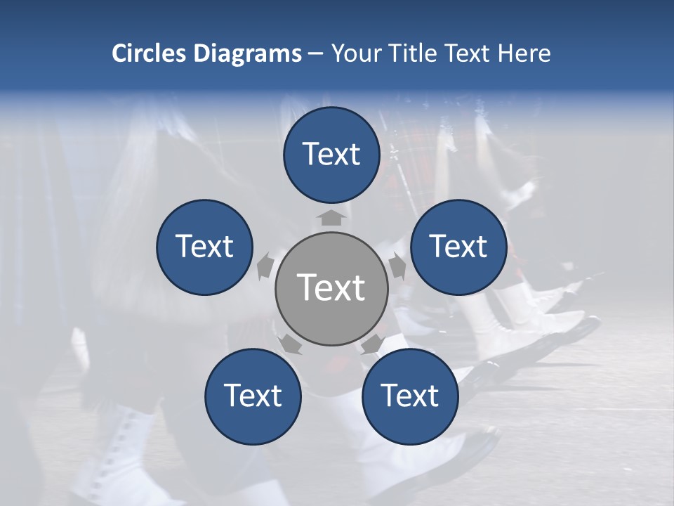 Old Style Bath Tub With Metal Legs PowerPoint Template