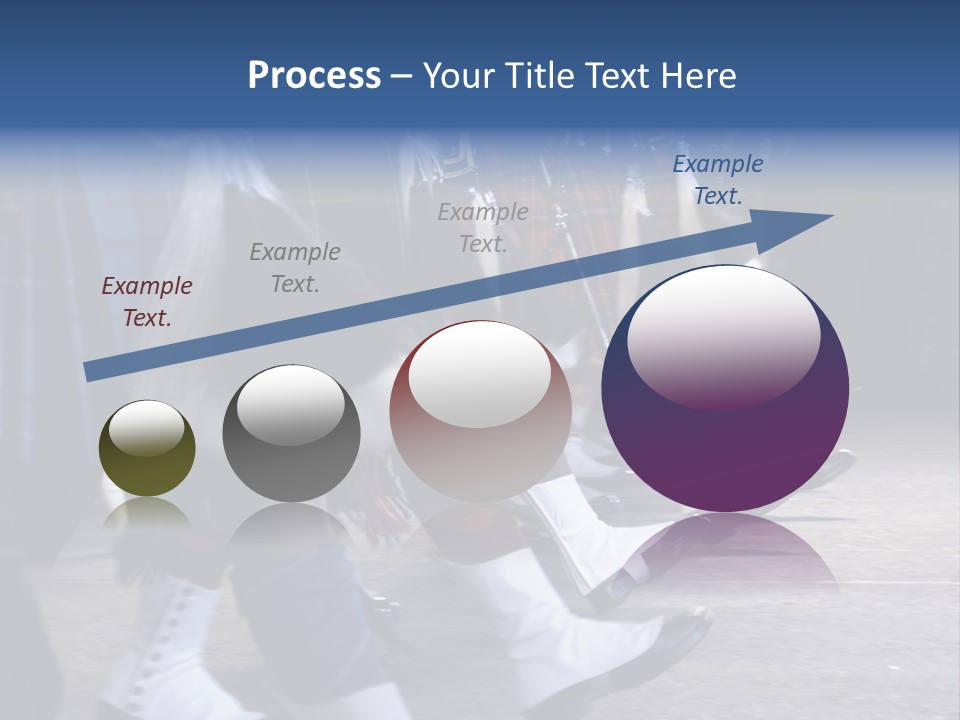 Old Style Bath Tub With Metal Legs PowerPoint Template