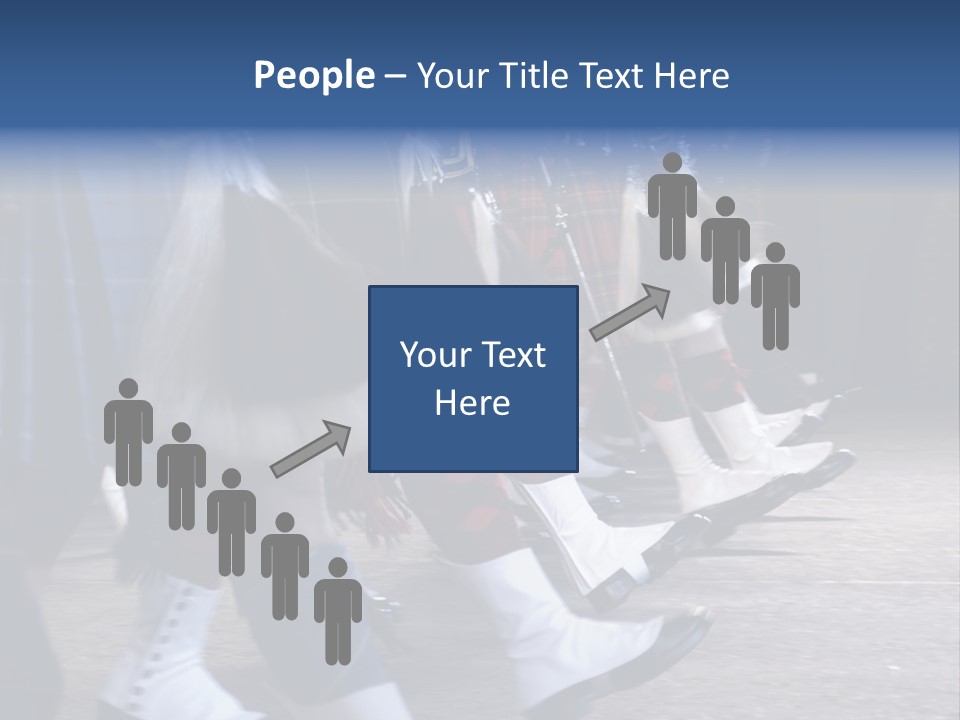 Old Style Bath Tub With Metal Legs PowerPoint Template