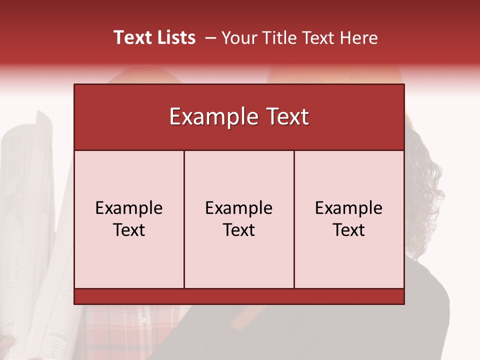 Team Of Architect And Builder In Hardhats PowerPoint Template