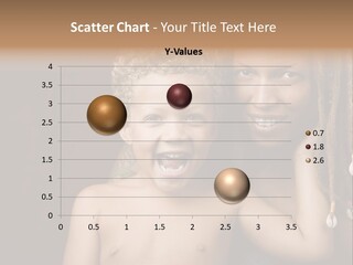 African American Mother And Biracial Son PowerPoint Template