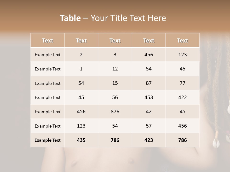 African American Mother And Biracial Son PowerPoint Template