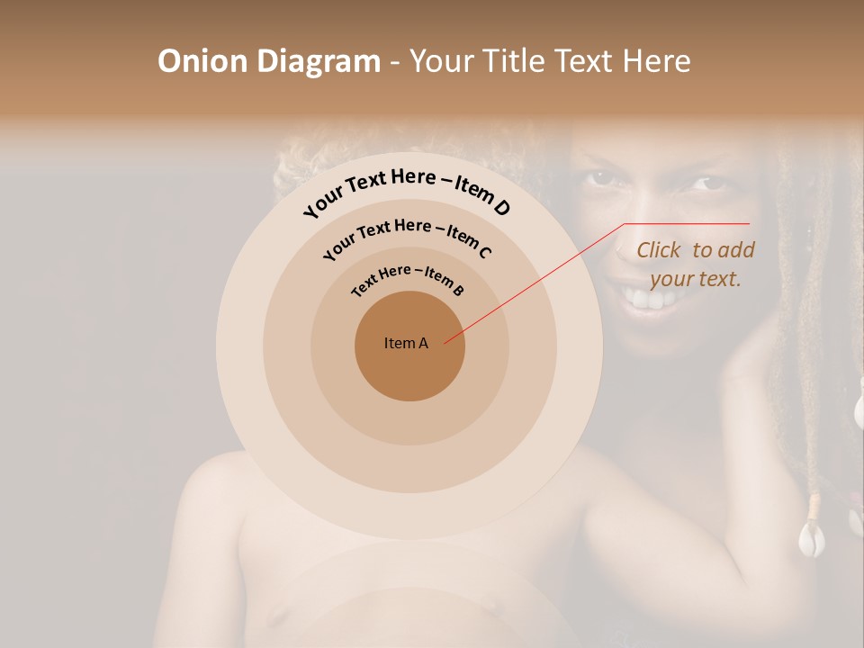 African American Mother And Biracial Son PowerPoint Template