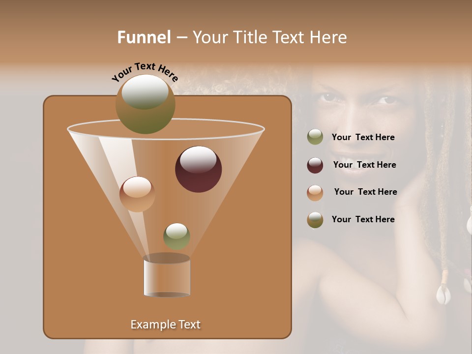 African American Mother And Biracial Son PowerPoint Template