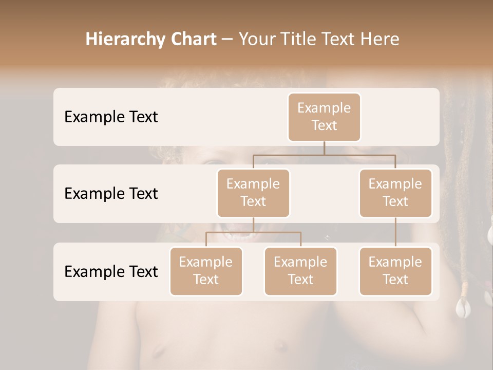 African American Mother And Biracial Son PowerPoint Template