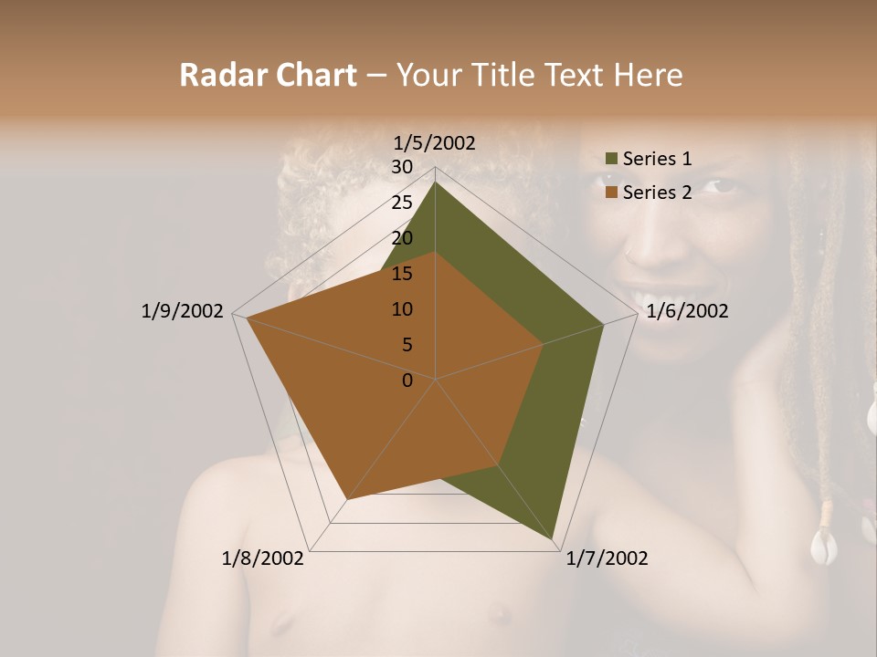 African American Mother And Biracial Son PowerPoint Template