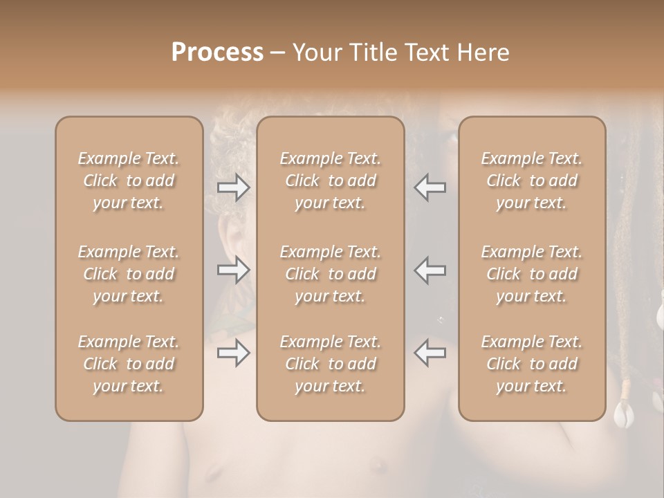 African American Mother And Biracial Son PowerPoint Template