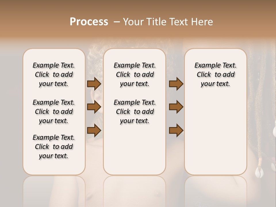 African American Mother And Biracial Son PowerPoint Template