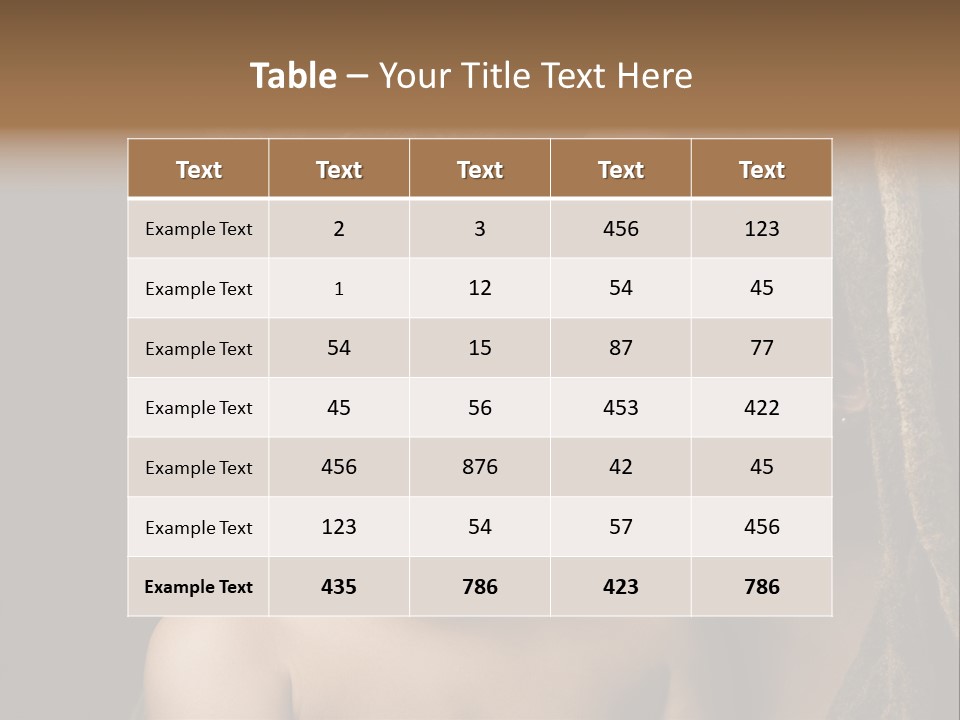 A Woman Kissing A Child With Her Mouth Open PowerPoint Template