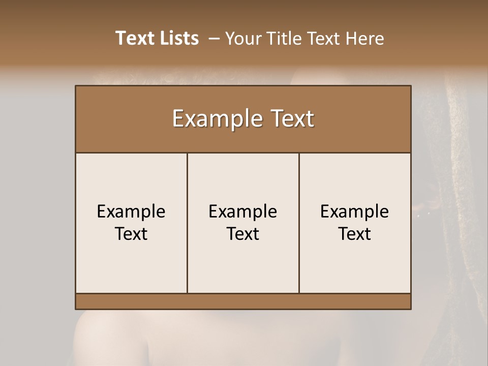 A Woman Kissing A Child With Her Mouth Open PowerPoint Template