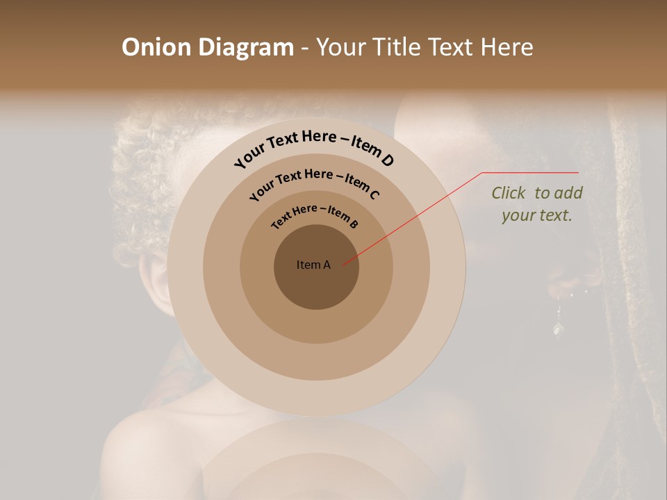 A Woman Kissing A Child With Her Mouth Open PowerPoint Template