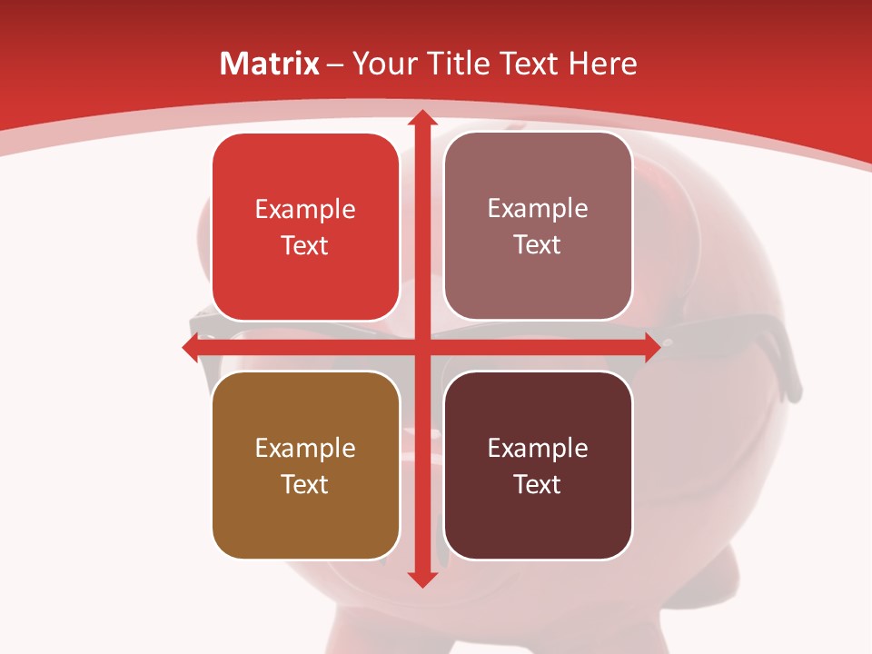 Piggy Bank Manager PowerPoint Template