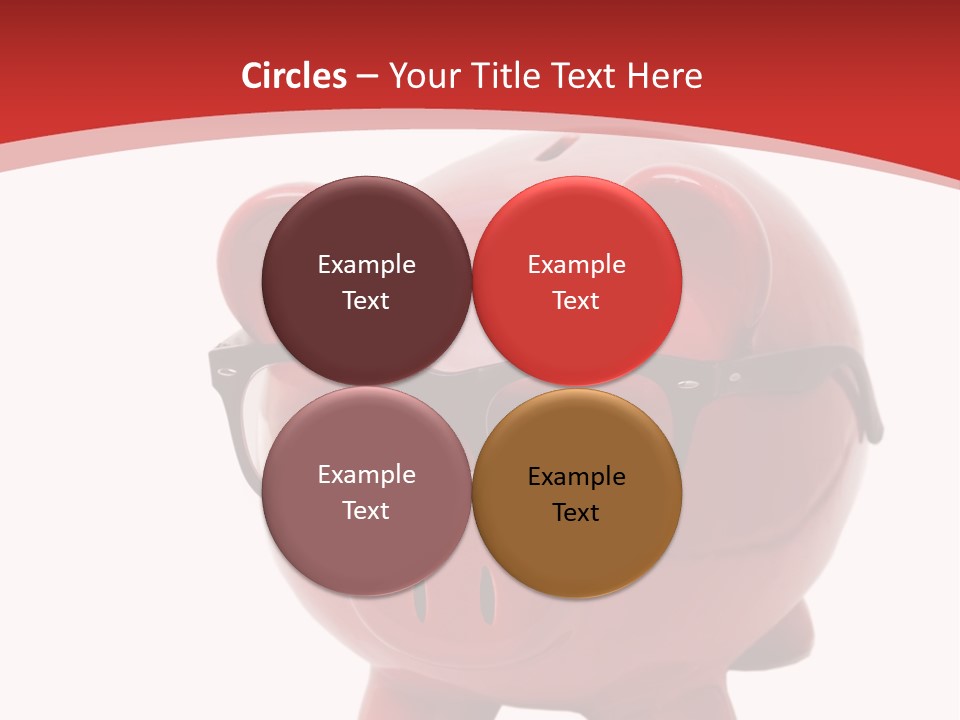 Piggy Bank Manager PowerPoint Template