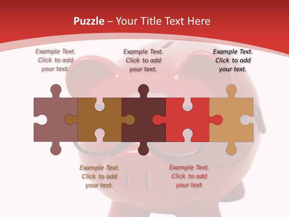 Piggy Bank Manager PowerPoint Template