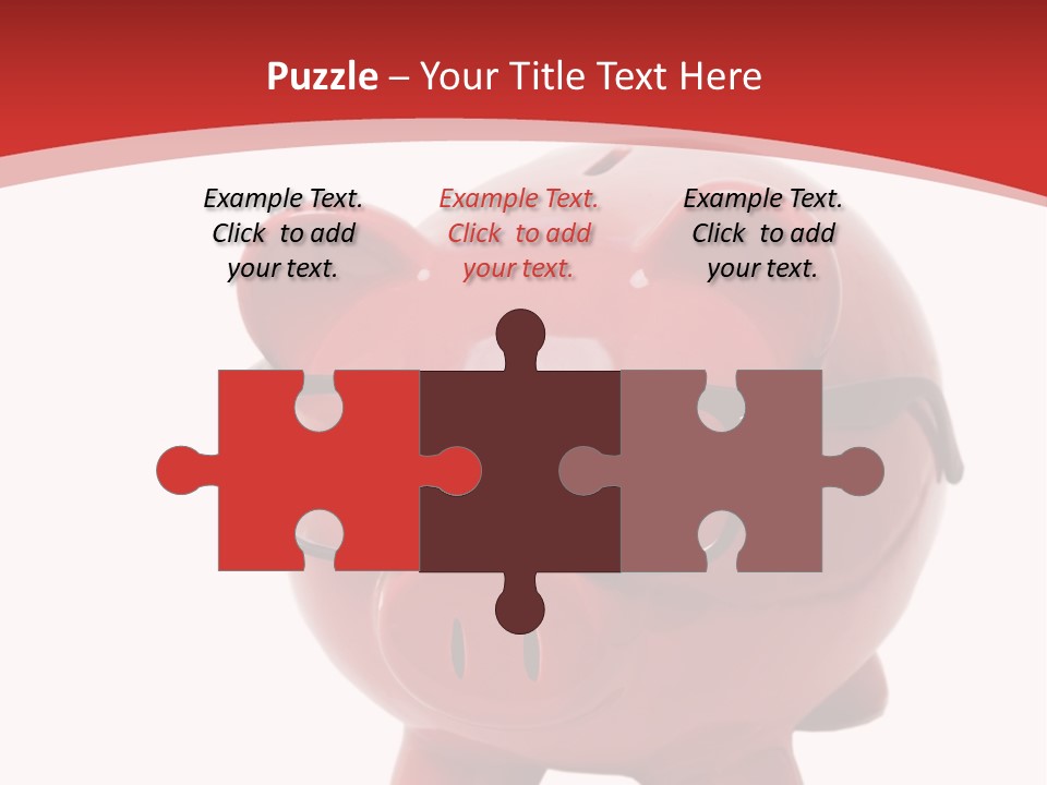 Piggy Bank Manager PowerPoint Template