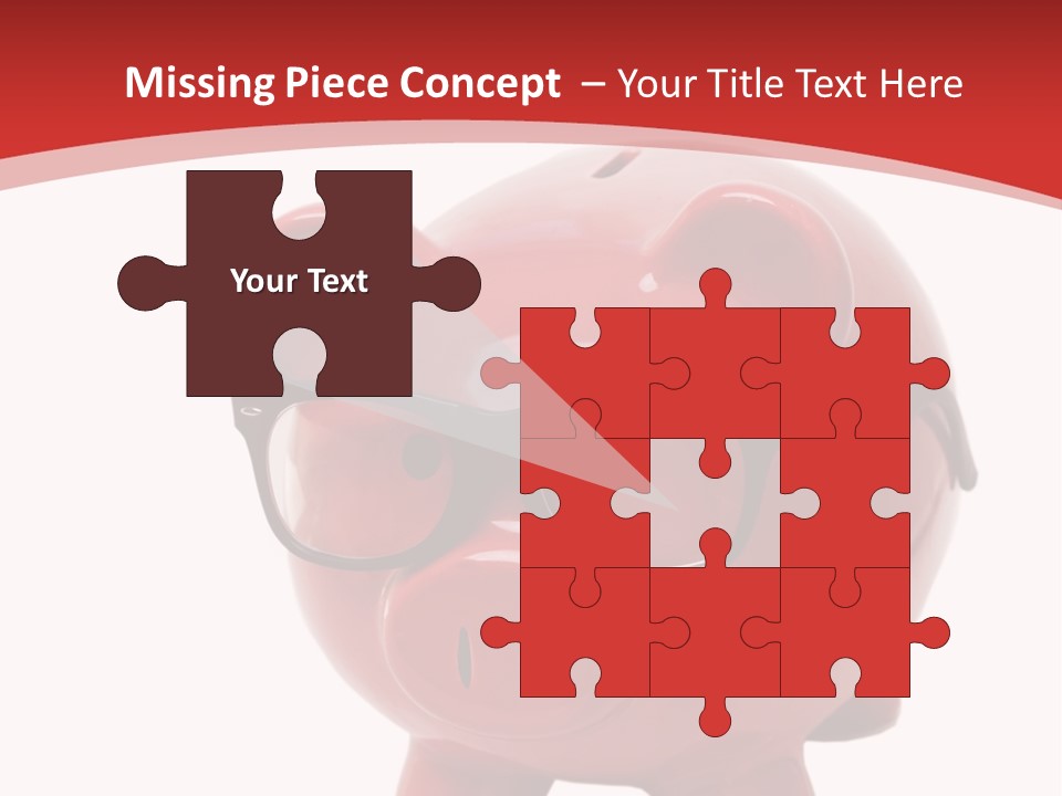 Piggy Bank Manager PowerPoint Template