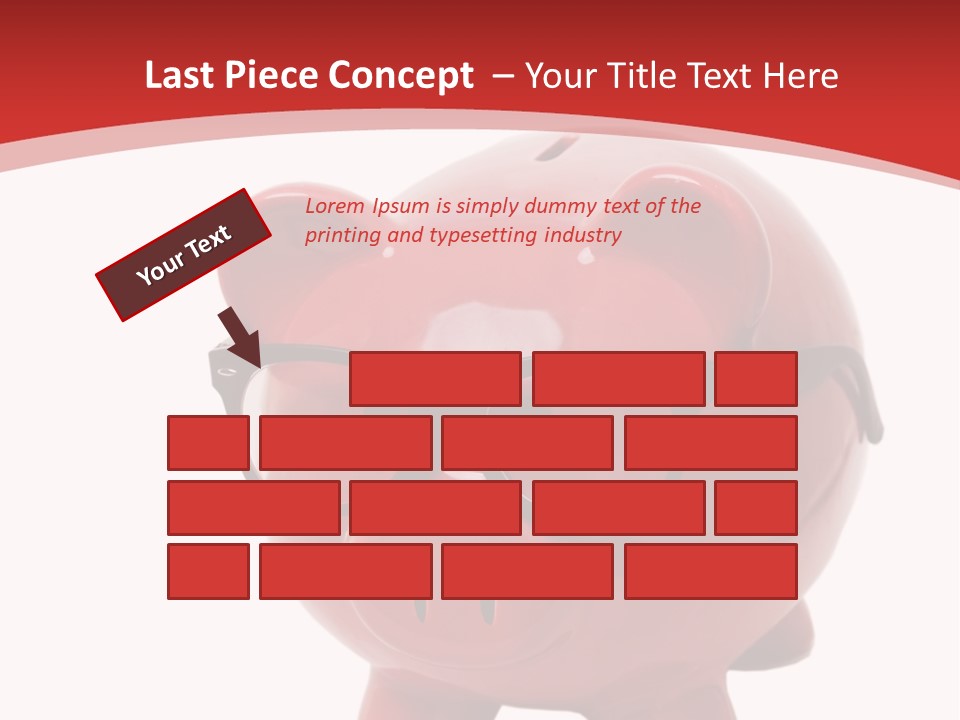 Piggy Bank Manager PowerPoint Template