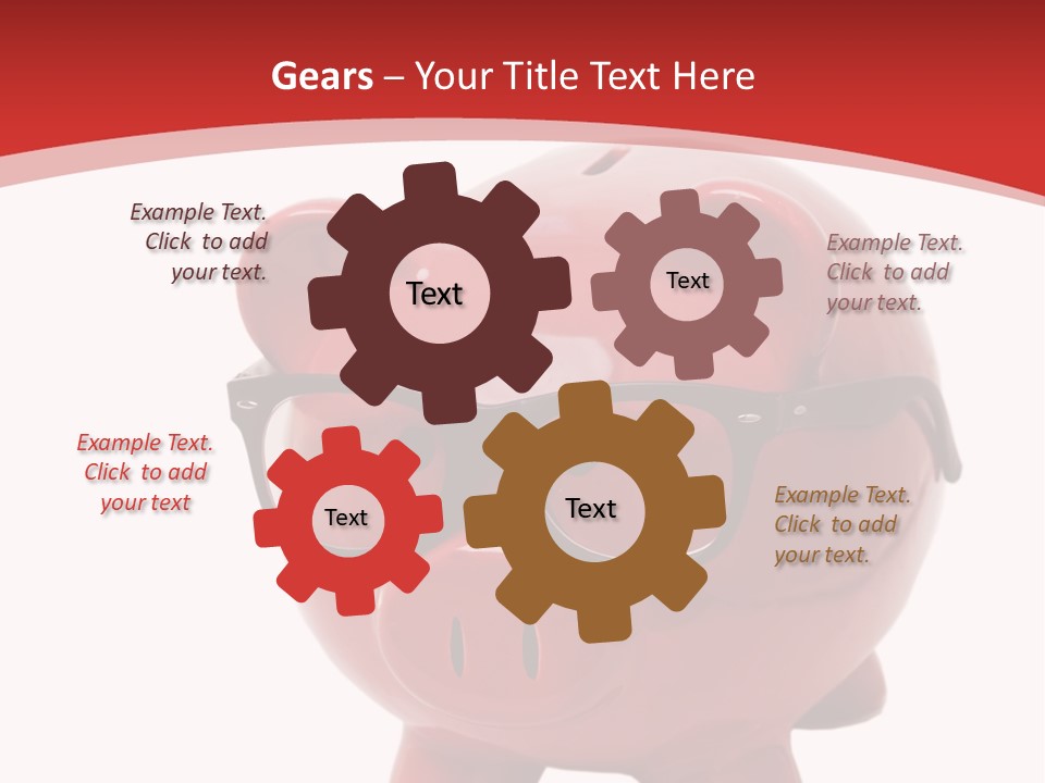 Piggy Bank Manager PowerPoint Template