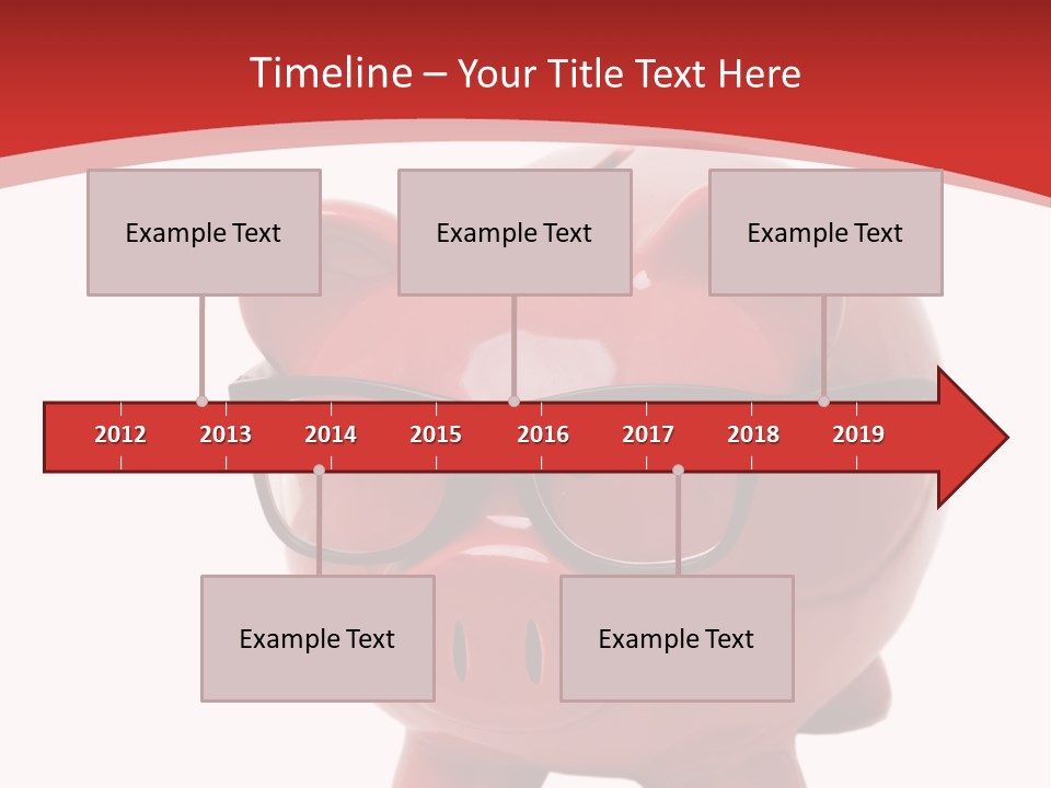 Piggy Bank Manager PowerPoint Template