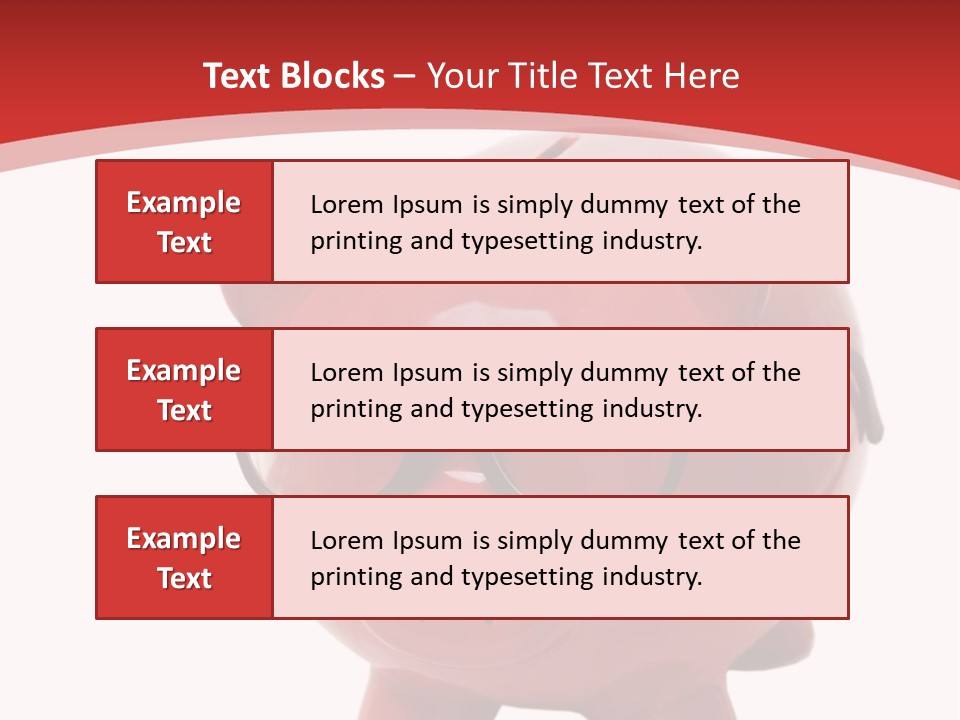 Piggy Bank Manager PowerPoint Template