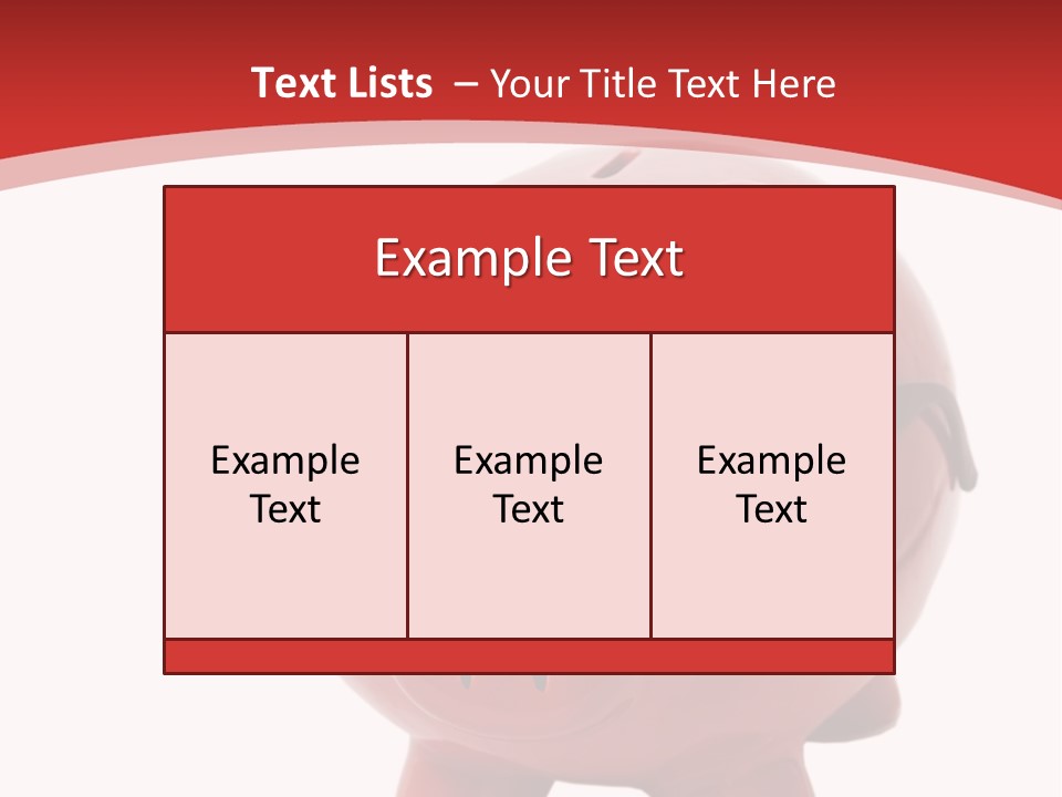 Piggy Bank Manager PowerPoint Template