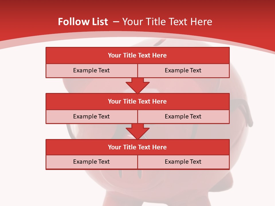 Piggy Bank Manager PowerPoint Template