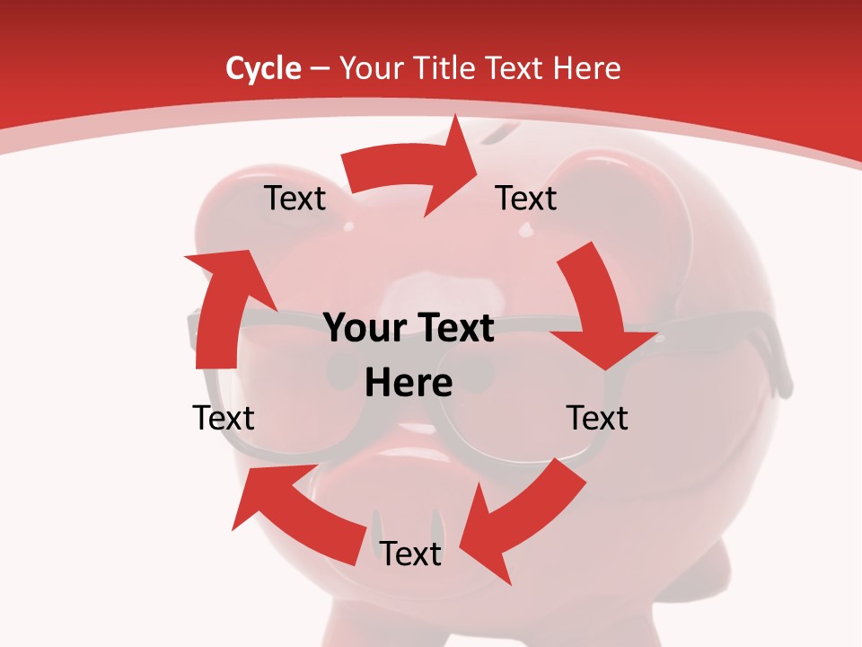 Piggy Bank Manager PowerPoint Template