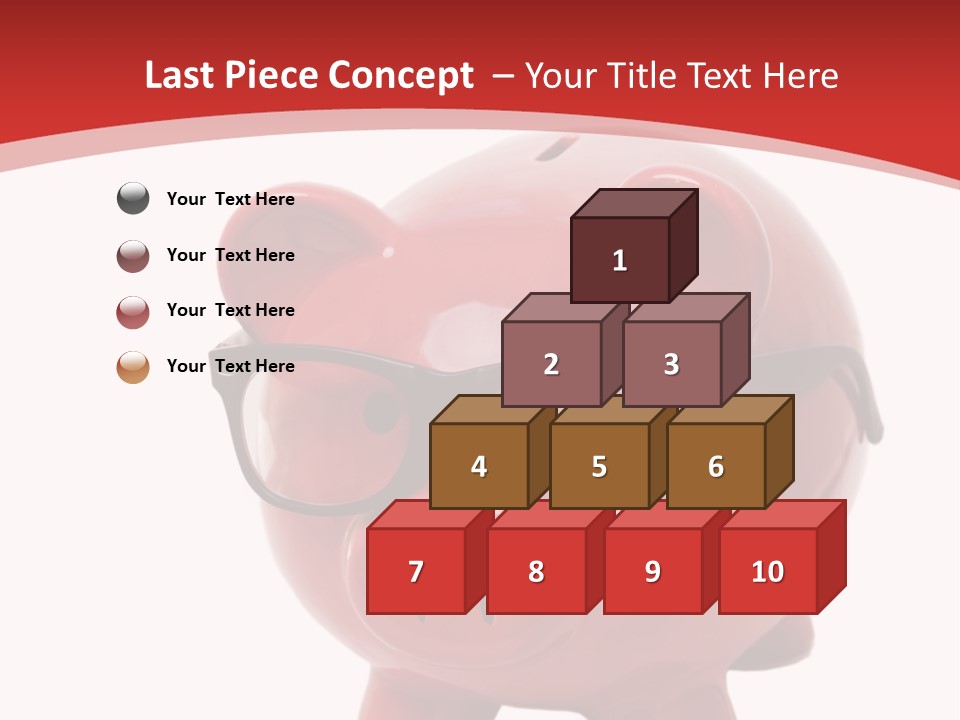 Piggy Bank Manager PowerPoint Template