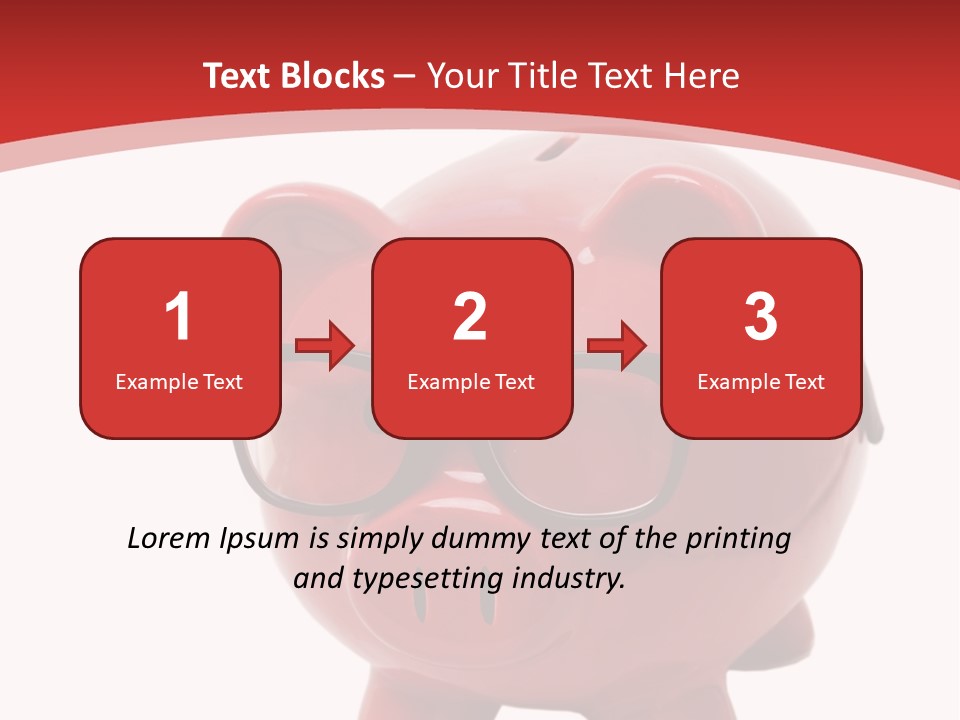 Piggy Bank Manager PowerPoint Template