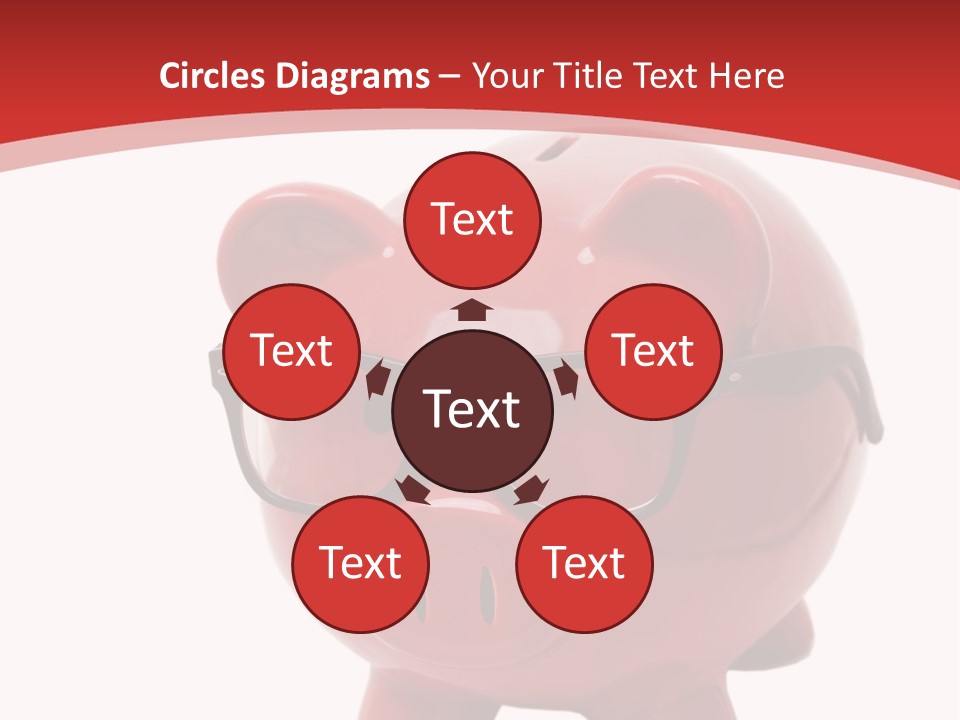 Piggy Bank Manager PowerPoint Template