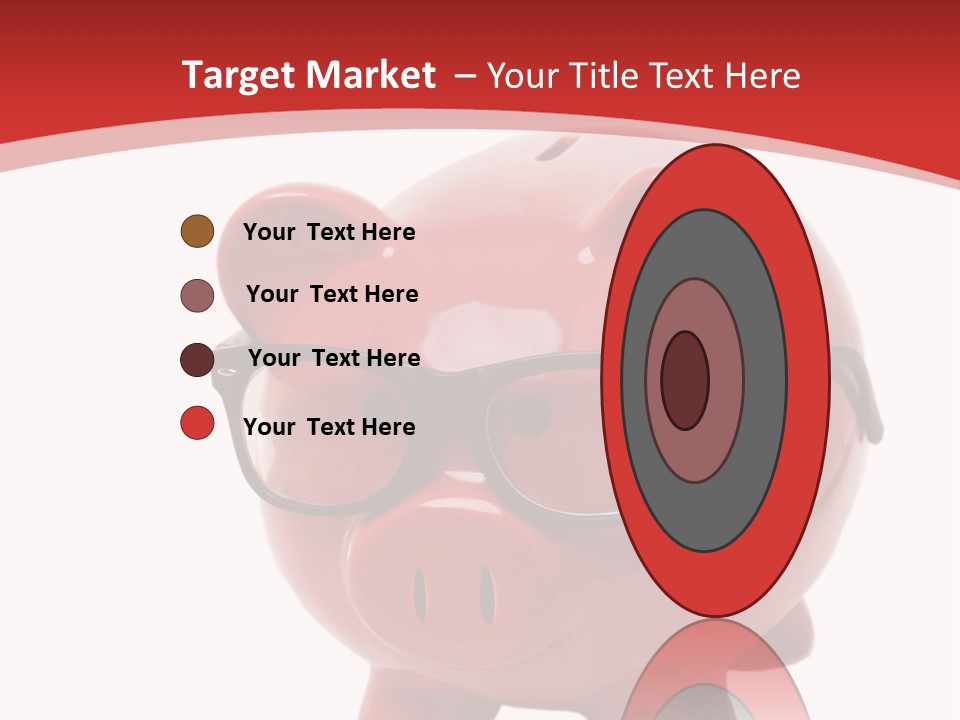 Piggy Bank Manager PowerPoint Template