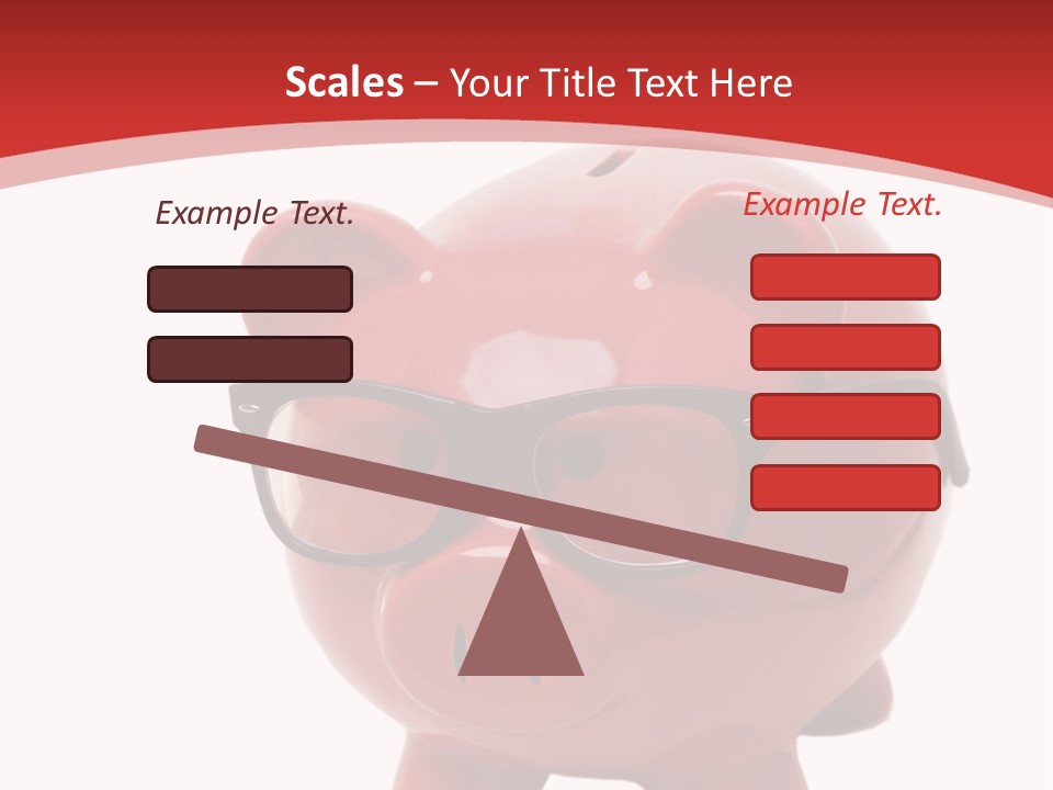 Piggy Bank Manager PowerPoint Template