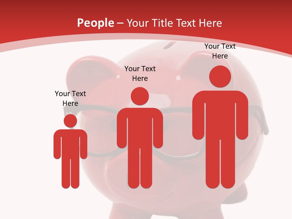 Piggy Bank Manager PowerPoint Template